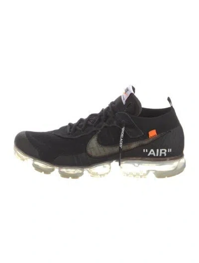 Pre-owned Off-white X Nike Air Vapormax Sneakers In Black