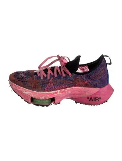 Pre-owned Off-white X Nike Air Zoom Tempo Next% Athletic Sneakers In Pink