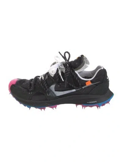 Pre-owned Off-white X Nike Air Zoom Terra Kiger 5 Athletic Sneakers In Black