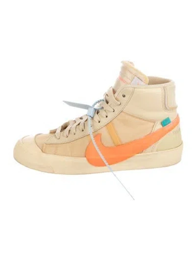 Pre-owned Off-white X Nike Blazer Mid Off-white All Hallow's Eve Sneakers In Multi