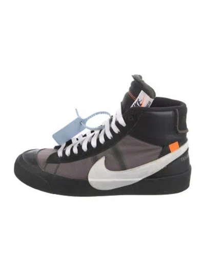 Pre-owned Off-white X Nike Blazer Mid Sneakers In Neutral
