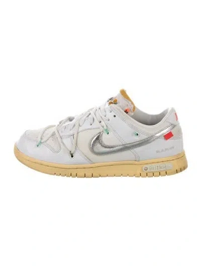 Pre-owned Off-white X Nike Dunk Lot 1 Sneakers In Neutral