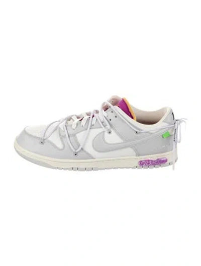 Pre-owned Off-white X Nike Dunk Low Lot 3 Of 50 Sneakers In Multi