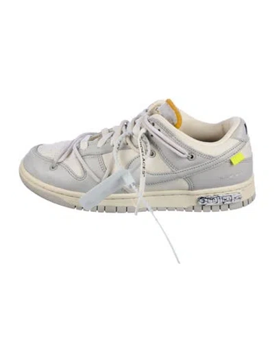 Pre-owned Off-white X Nike Dunk Low 'lot 49' Sneakers In Multi