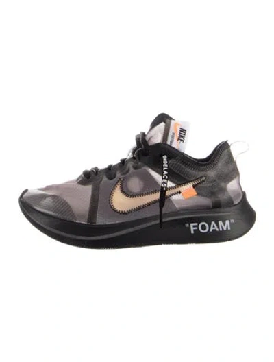 Pre-owned Off-white X Nike Mesh Printed Sneakers In Multi