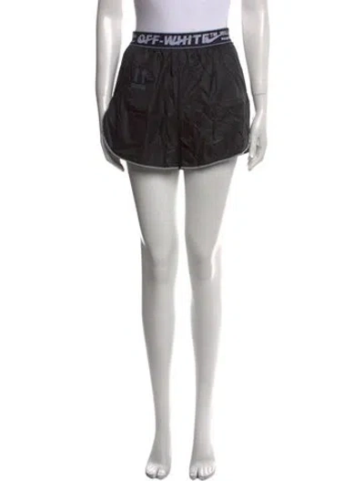 Pre-owned Off-white X Nike Nylon Mini Shorts In Gray