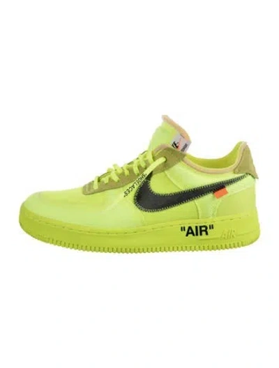 Pre-owned Off-white X Nike Off-white Volt Sneakers In Green