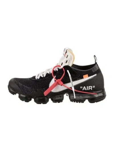 Pre-owned Off-white X Nike Vapormax Athletic Sneakers In Black