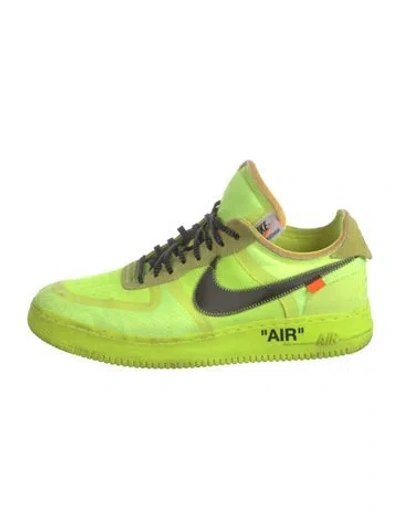 Pre-owned Off-white X Nike Volt Sneakers In Yellow