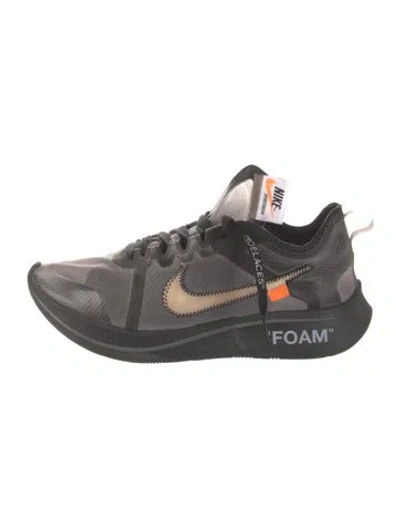 Pre-owned Off-white X Nike Zoom Fly Sneakers In Black