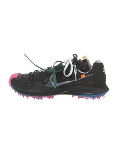 Pre-owned Off-white X Nike Zoom Terra Kiger 5 Athletic Sneakers In Black