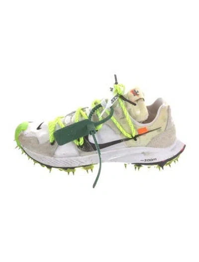 Pre-owned Off-white X Nike Zoom Terra Kiger 5 Athletic Sneakers In White