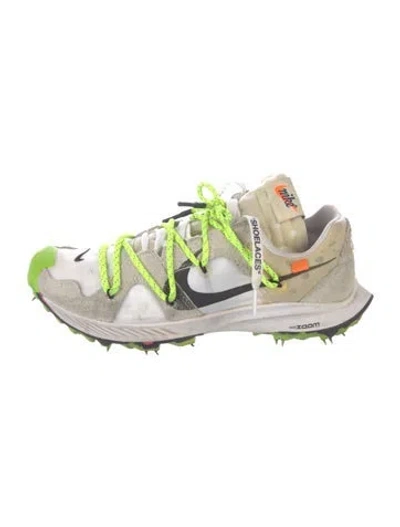 Pre-owned Off-white X Nike Zoom Terra Kiger 5 'white ' Athletic Sneakers