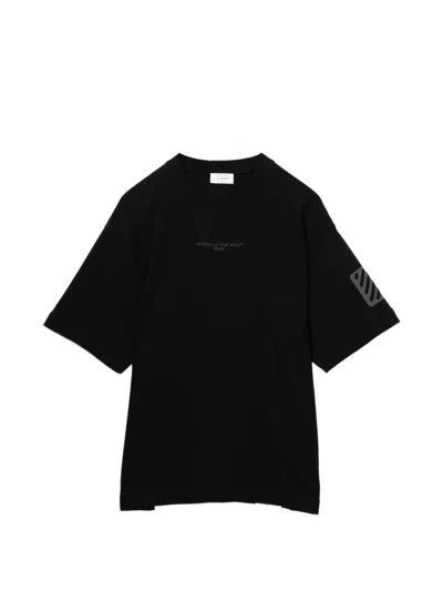 Off-white X Virgil Abloh Logo-print T-shirt In Black