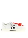 Off-white Vulcanized Sneakers In White