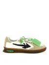 Off-white Beige End Of Play Suede Sneakers In Multi