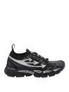 Off-white Return Canvas Sneakers Pull Tab Sole In Black