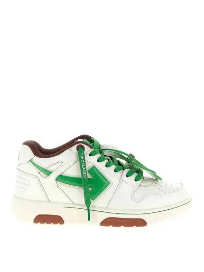 Off-white Out Of Office Bubble  Sneakers In Green