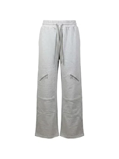Off-white Zip-pocket Track Pants In Gray