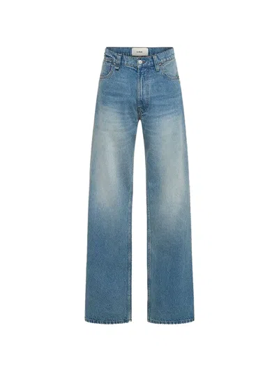 O.files Cotton Jeans In Blue