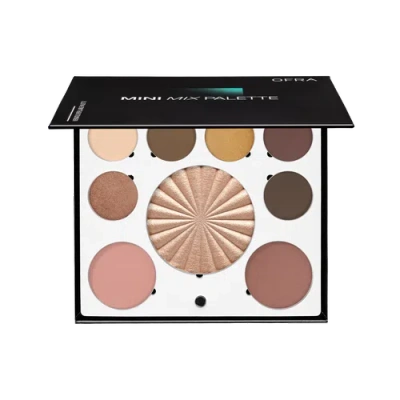 Ofra Cosmetics Mini Mix Face Palette In Brown