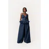 Ofuure Amara Pants In Blue