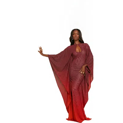 Ofuure Dawn Kaftan Dress In Multi