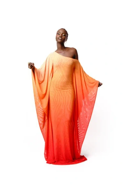 Ofuure The Eve Kaftan Maxi Dress In Multi