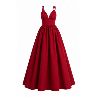 Ofuure Women's Adele Maxi Dress In Red