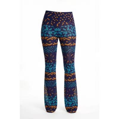 Ofuure Women's Anu Blue Mesh Pants