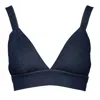 Ofuure Women's Blue Azure Denim Bra Top In Blue