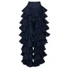 Ofuure Women's Blue Daria Denim Ruffle Pants In Blue