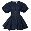 Ofuure Women's Blue Delilah Denim Mini Dress In Blue