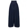 Ofuure Women's Blue Kiara Denim Wide Leg Pants In Blue
