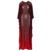 Ofuure Women's Yellow / Orange / Brown Dawn Kaftan Dress In Yellow/orange/brown