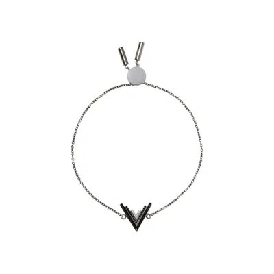 Ogé Jewelry Women's Black / Silver Valor Bracelet - Silver In Multi