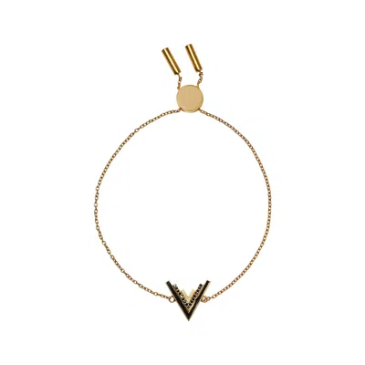 Ogé Jewelry Women's Gold / Black Valor Bracelet - Gold In Multi