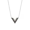Ogé Jewelry Women's Gold / Black Valor Necklace - Silver In Multi