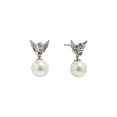 Ogé Jewelry Women's Silver / White Ascend Earrings In Multi