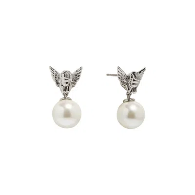 Ogé Jewelry Women's White / Silver Ascend Earrings - Self-romance In Multi