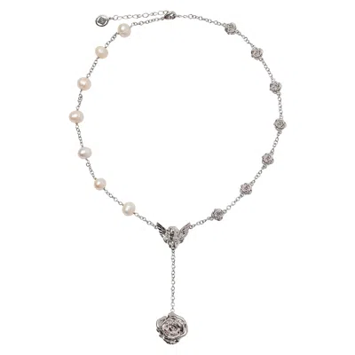 Ogé Jewelry Women's White / Silver The Devotion Necklace In Multi