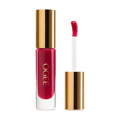 Ogee Beyond Clean Lip Gloss In Red
