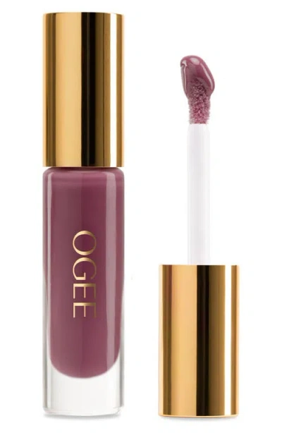 Ogee Beyond Clean Lip Gloss In Purple