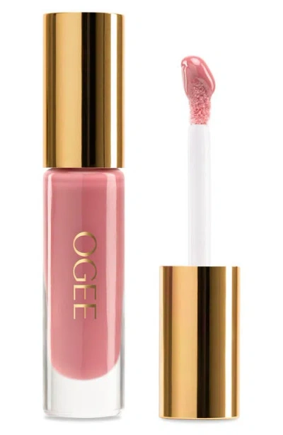 Ogee Beyond Clean Lip Gloss In Pink
