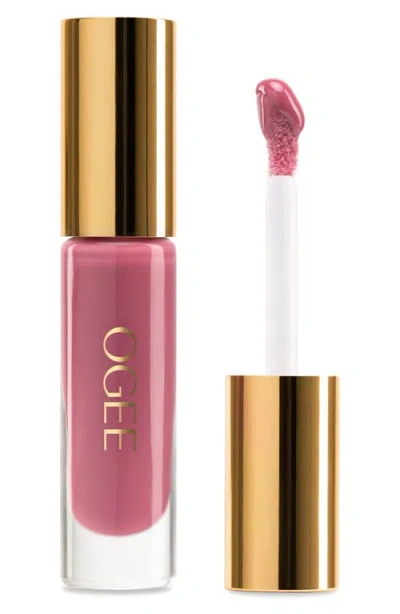 Ogee Beyond Clean Lip Gloss In Pink