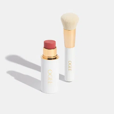 Ogee Blush & Blend Duo By  Organic Skincare & Makeup In Transparent