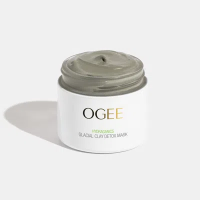 Ogee Detoxifying, Mineral-rich Glacial Clay Detox Mask 90 ml By  Organic Skincare & Makeup In Transparent