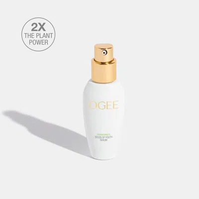 Ogee Hydrating And Firming Seeds Of Youth Serum 30 ml By  Organic Skincare & Makeup In White