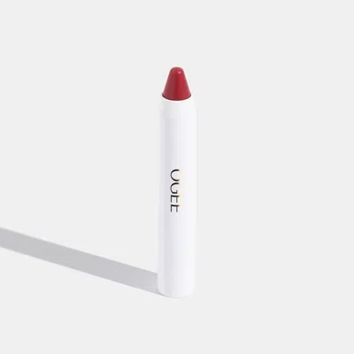 Ogee Plumping Tinted Sculpted Lip Oil For Buildable Color By  Organic Skincare & Makeup Petunia In Red