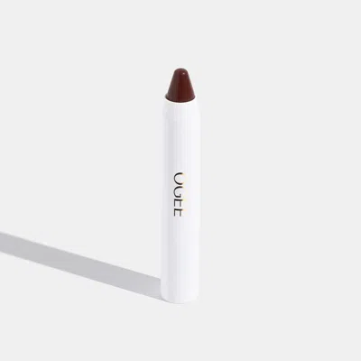 Ogee Plumping Tinted Sculpted Lip Oil For Buildable Color By  Organic Skincare & Makeup Viola In Brown